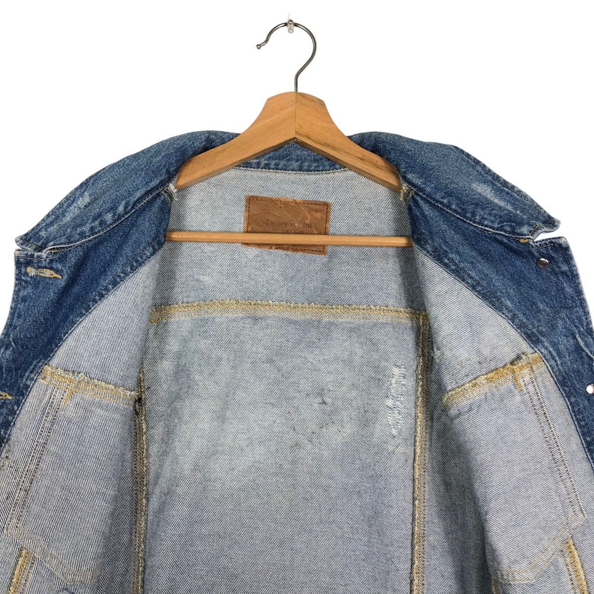 Japanese Brand 🔥Distressed Denim Trucker Jacket Pageboy Japan Made Size US M / EU 48-50 / 2 - 11 Thumbnail