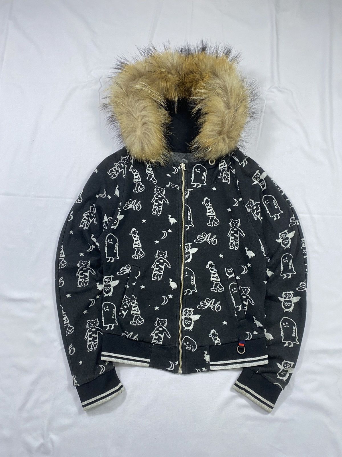 20471120 2000s cats A6 Furr zip hoodie Lgb Ifsix style Size US S / EU 44-46 / 1 - 1 Thumbnail