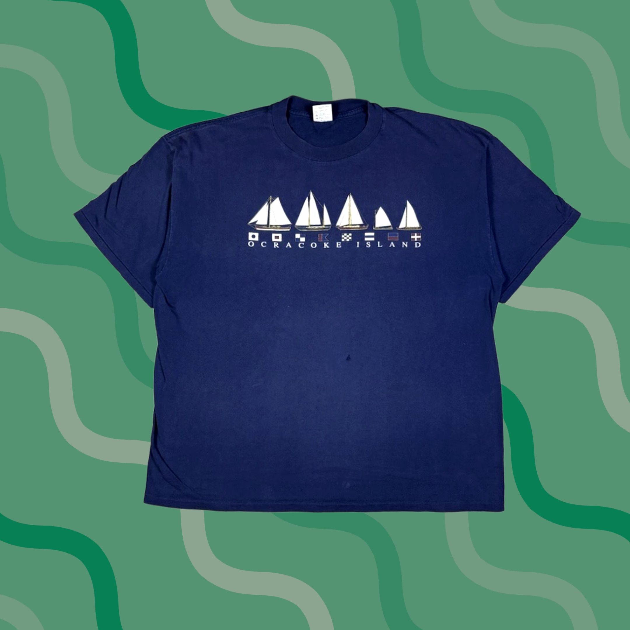 Vintage VINTAGE 90s Ches T-Shirt Graphic Print Crew Neck Short Sleeve Navy Blue 2XL Men Size US XXL / EU 58 / 5 - 1 Thumbnail