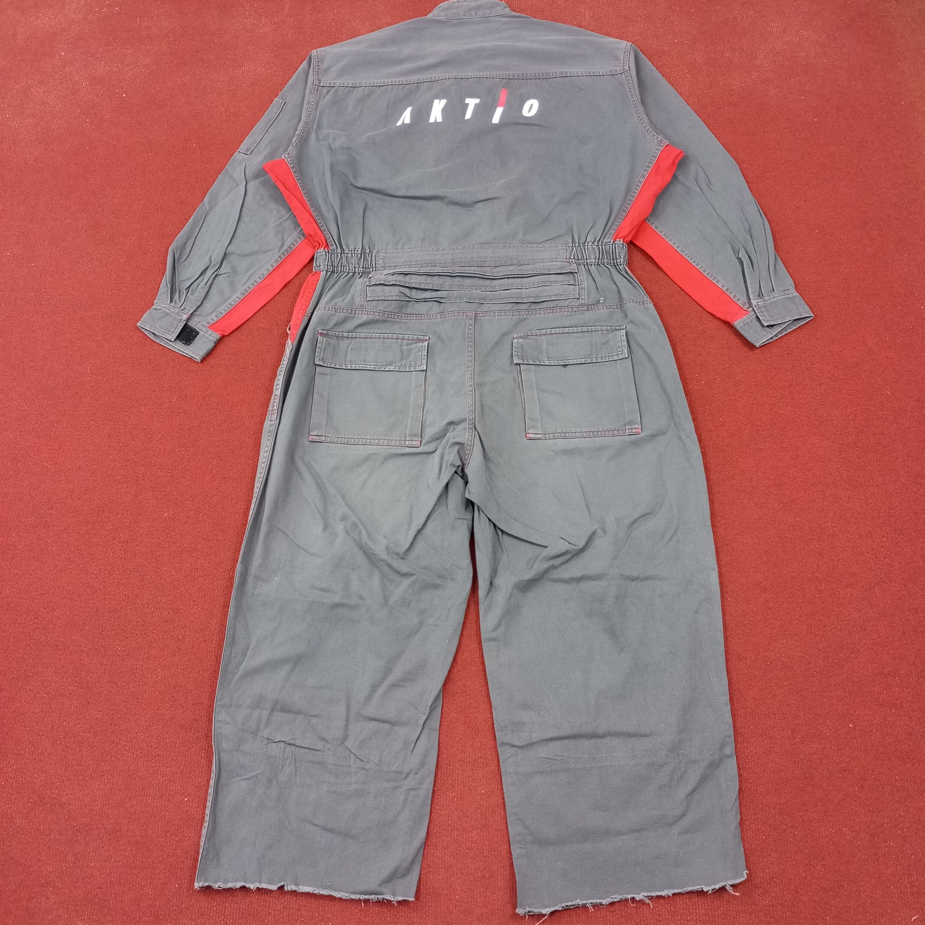 Vintage Aktio Workwear Style Coverall Jacket Size US XL / EU 56 / 4 - 1 Thumbnail