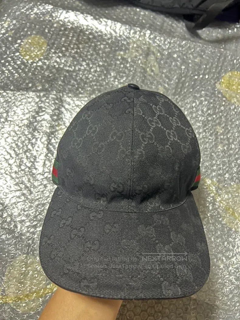 Gucci Gucci Women's and men's canvas baseball caps with striped Size ONE SIZE - 2 Thumbnail
