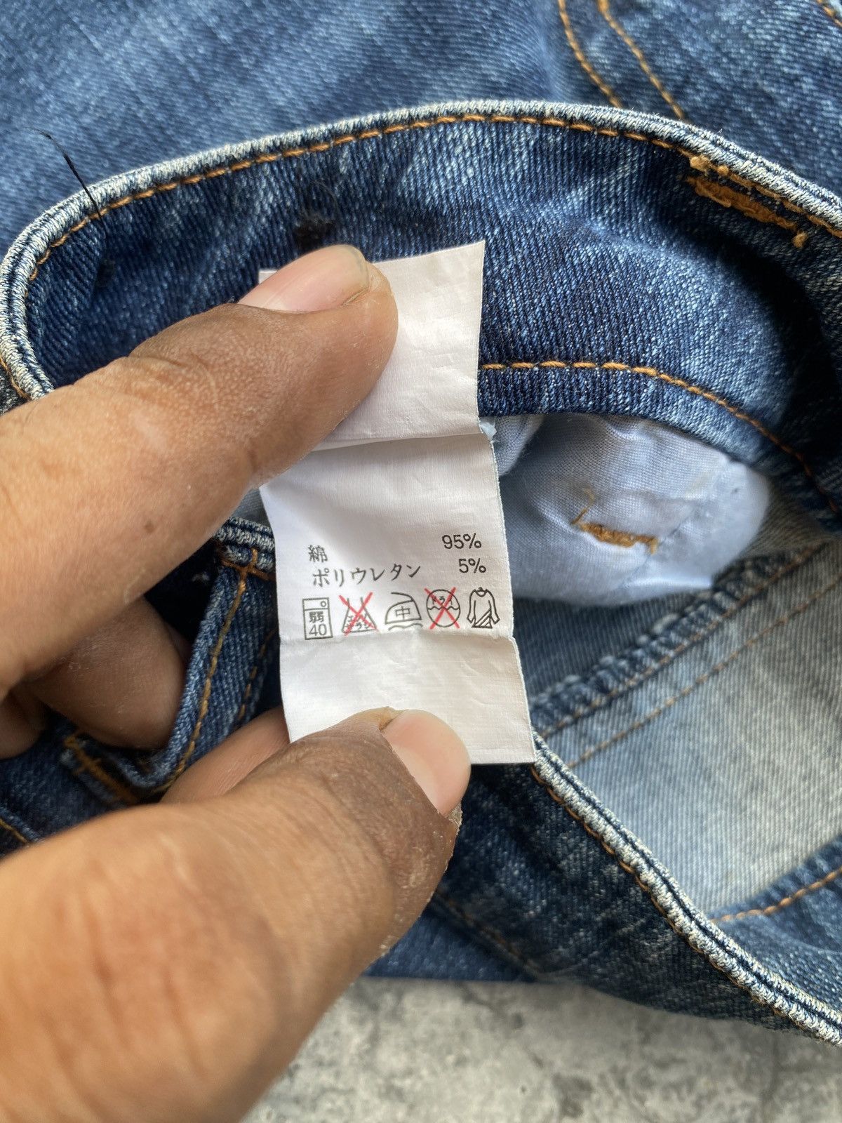 Japanese Brand Vintage sino flare jeans Size 30" / US 8 / IT 44 - 7 Thumbnail