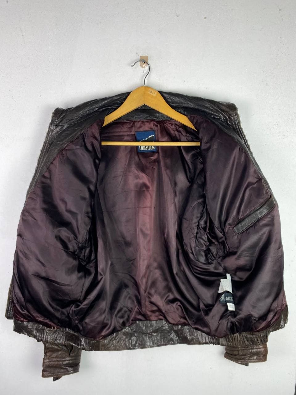 Robert Comstock × Vintage vintage robert comstock leather jacket nice design Size US XXL / EU 58 / 5 - 6 Thumbnail