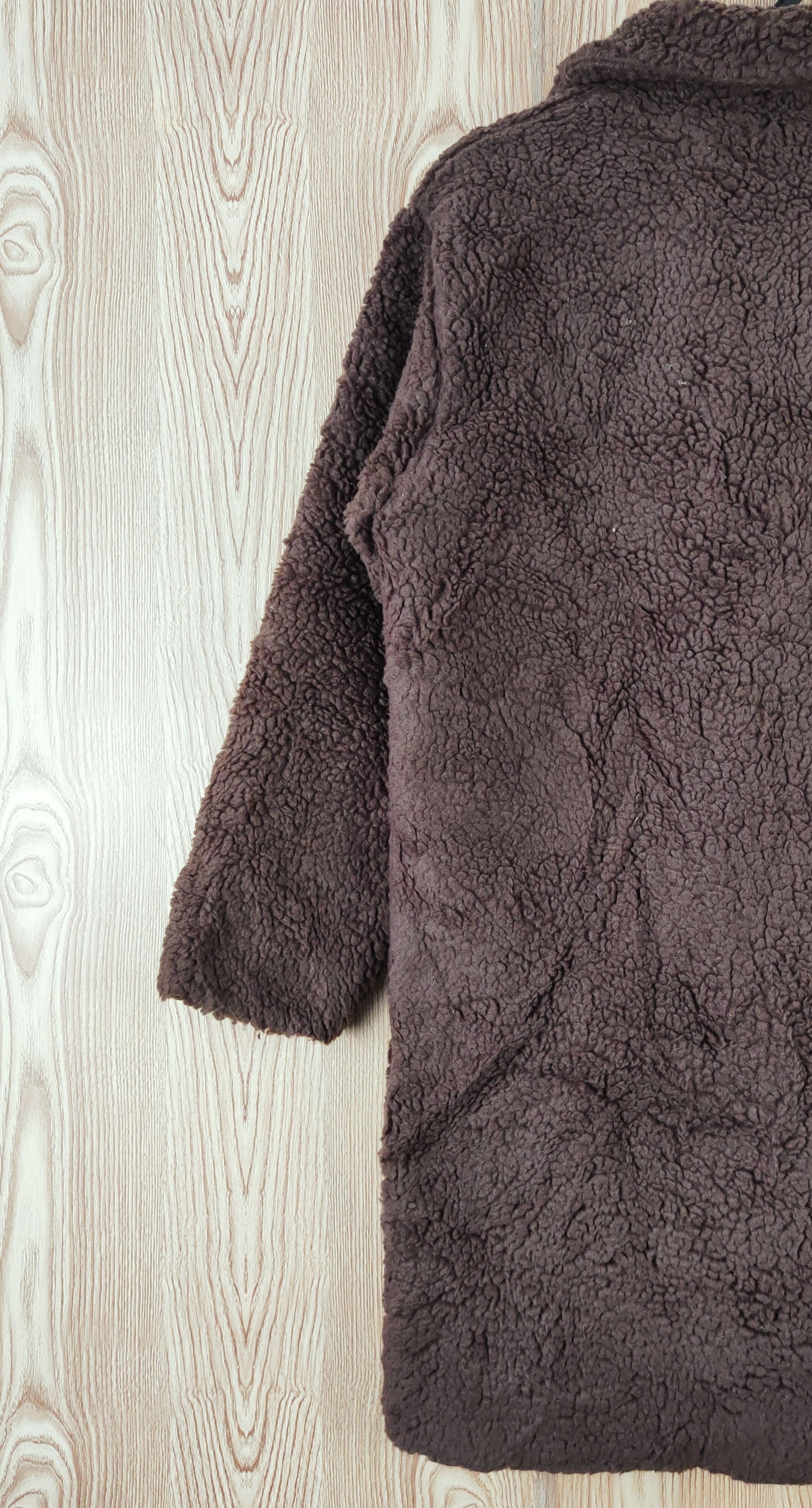 Japanese Brand × Vintage Winter Vintage Have Dark Brown Fur Mohair Duffle Coats Size US L / EU 52-54 / 3 - 8 Thumbnail
