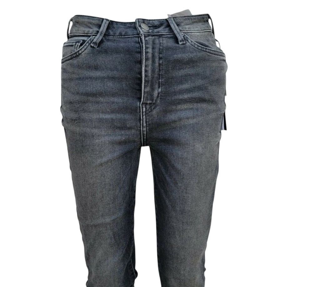 True Religion True Religion CAIA Super Skinny Gray Jeans 26W Inseam 28 Size 26" / US 2 / IT 38 - 4 Thumbnail
