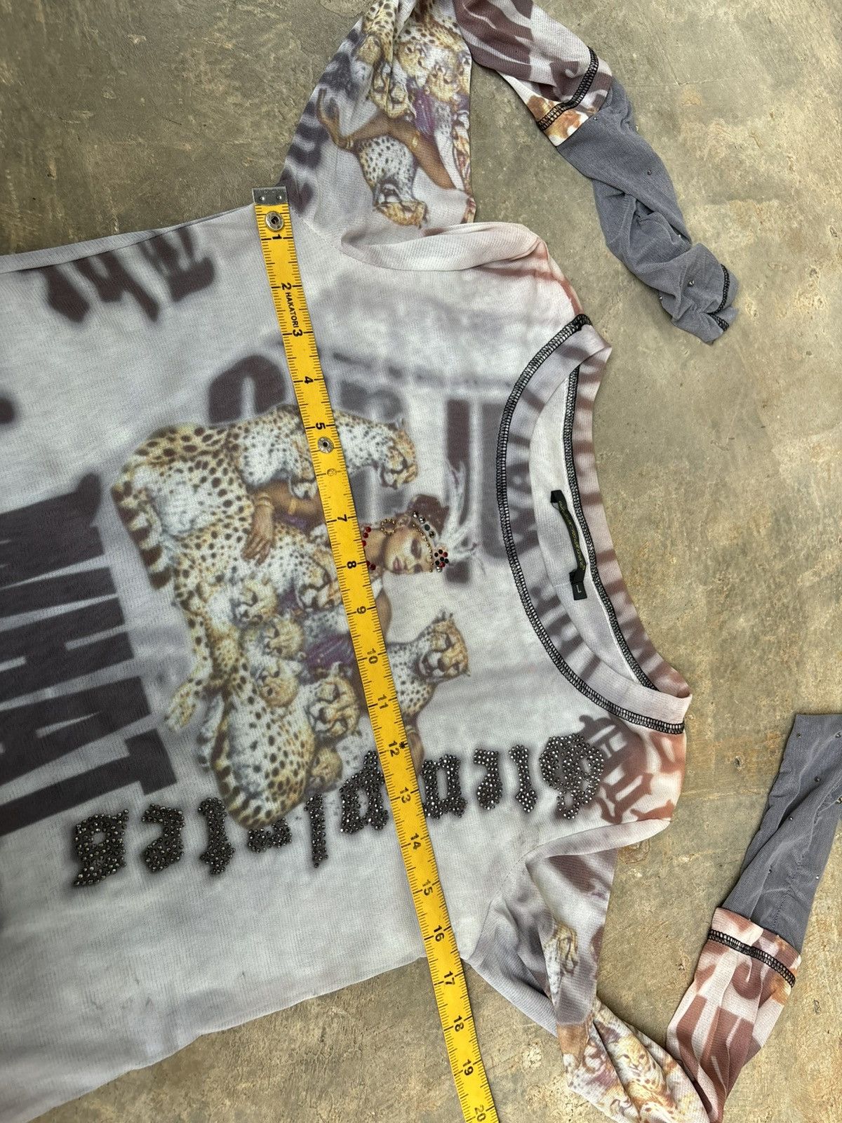 Hysteric Glamour Y2k Jjajoagse Ifwixwasnine Punk Style Longsleeve Size L / US 10 / IT 46 - 12 Thumbnail