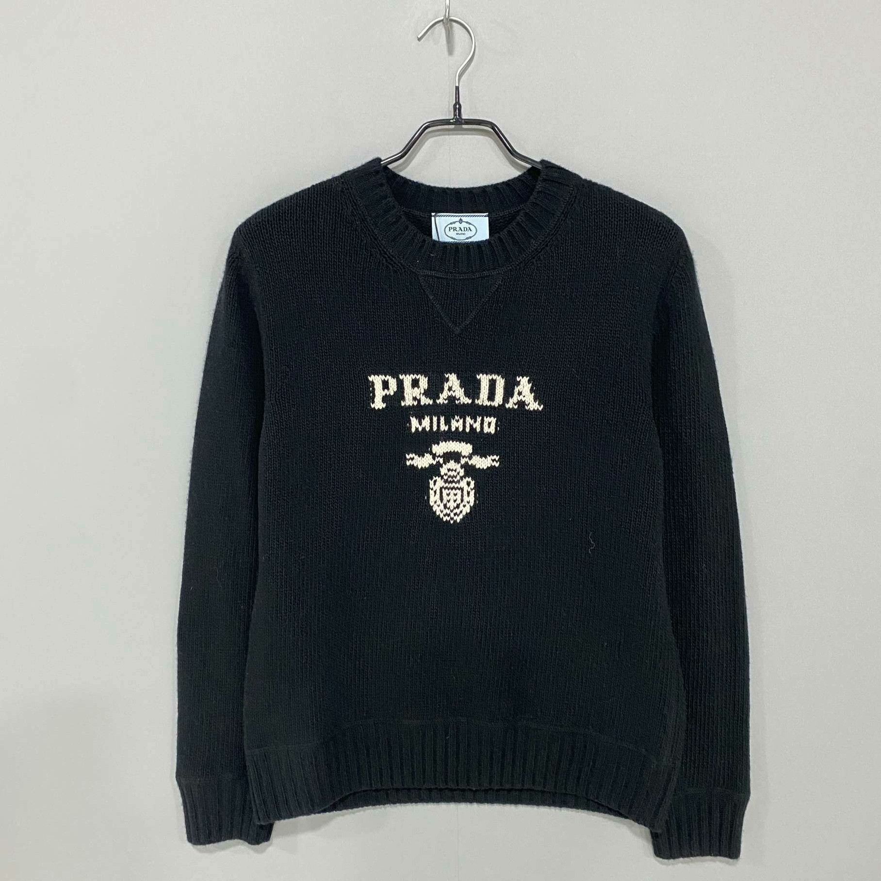 Prada Prada Retro Black Sweater it_38 Women Size XS / US 0-2 / IT 36-38 - 1 Thumbnail