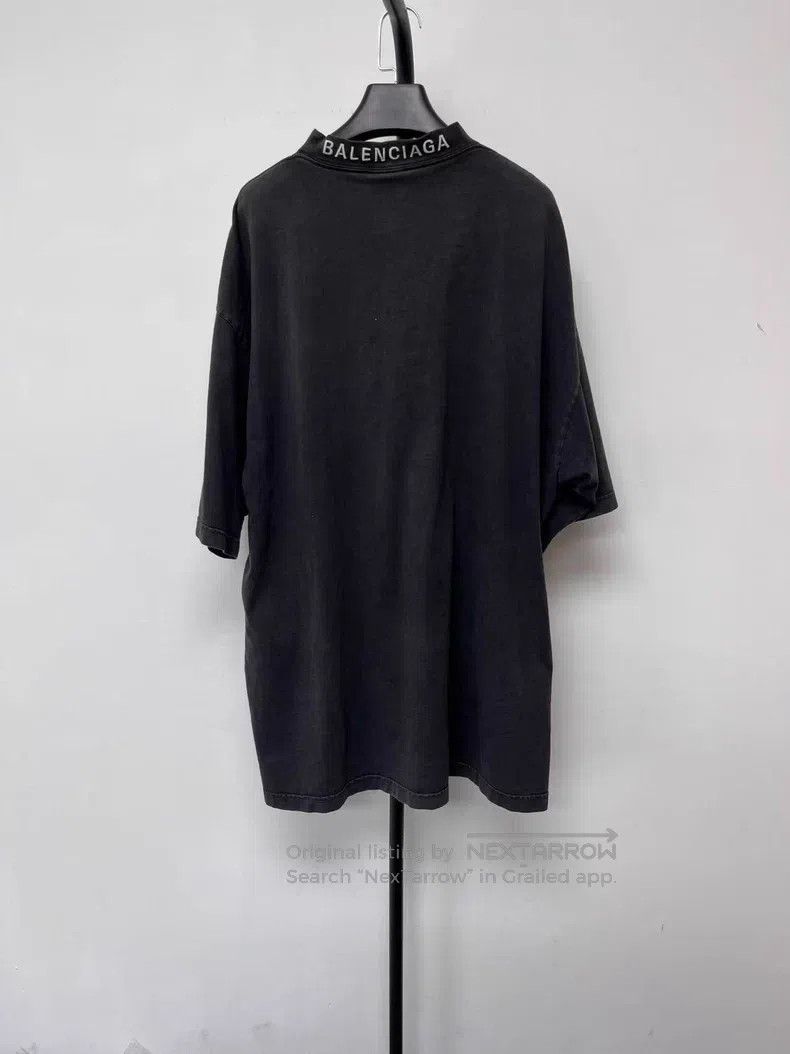 Balenciaga Balenciaga Letter Heart Printed Short Sleeve T-Shirt Size US L / EU 52-54 / 3 - 2 Thumbnail