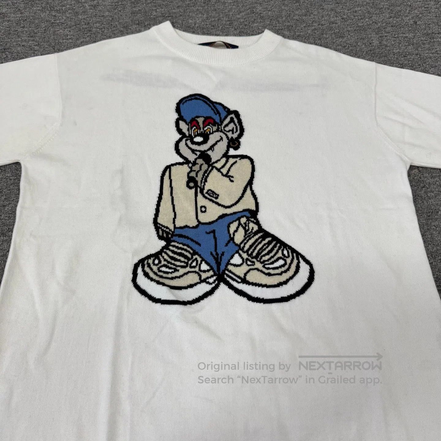 Louis Vuitton Louis Vuitton Cartoon pattern, knitted short-sleeved T-shi Size US S / EU 44-46 / 1 - 3 Thumbnail