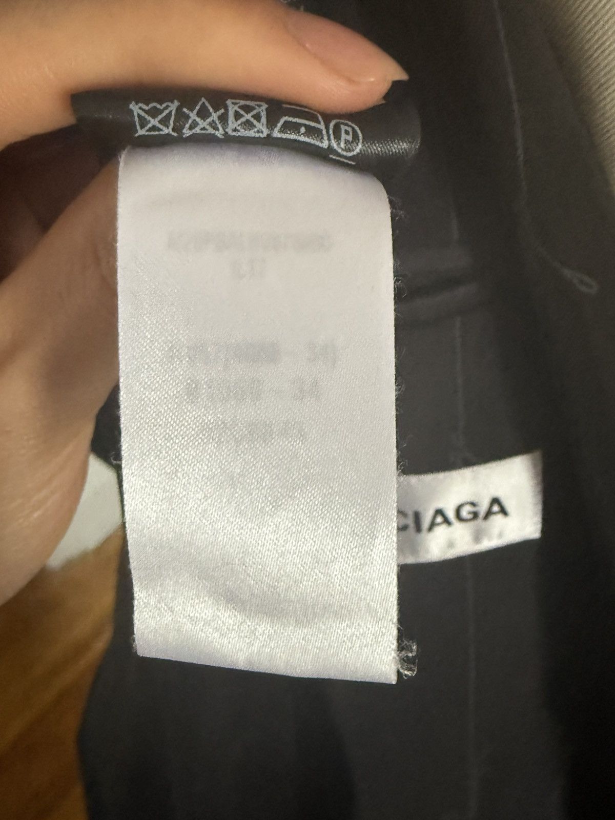 Balenciaga Balenciaga logo long blazer suit jacket Size 38R - 10 Thumbnail