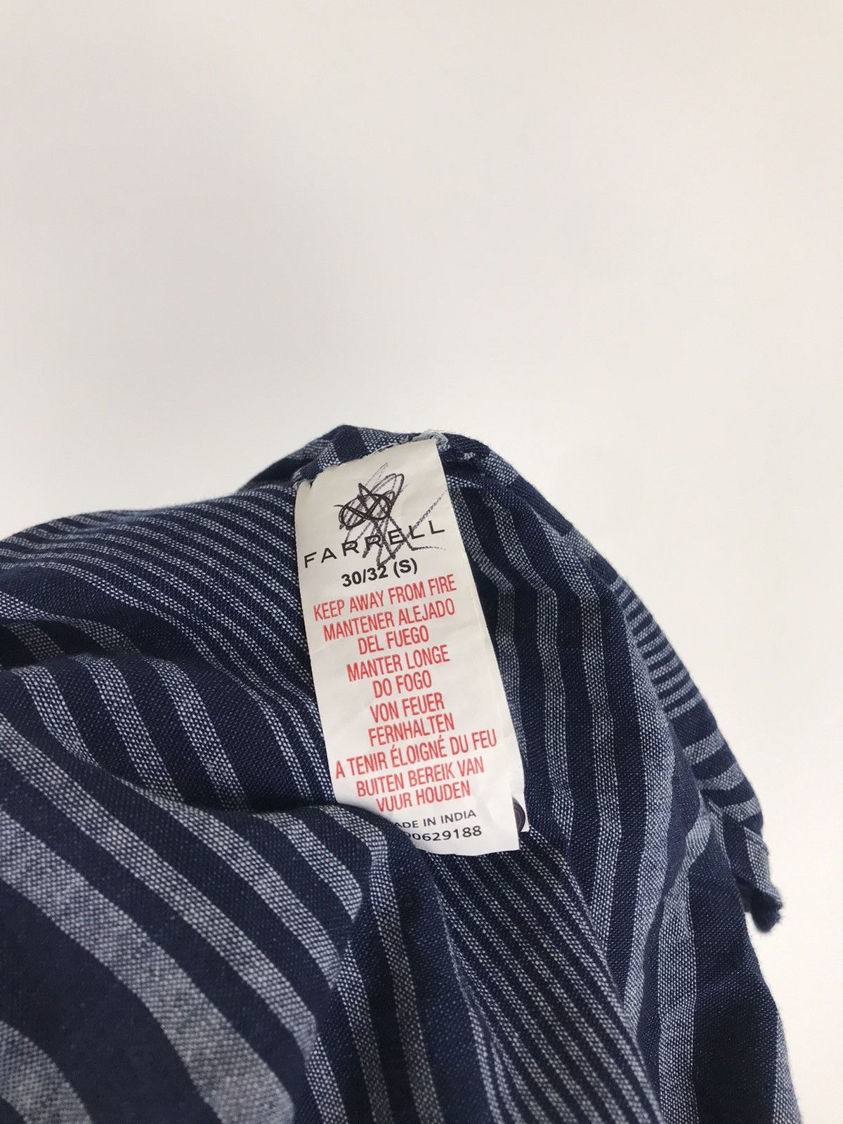 Other Farrell Short Sleeve Shirt Indigo Blue Size US S / EU 44-46 / 1 - 4 Thumbnail