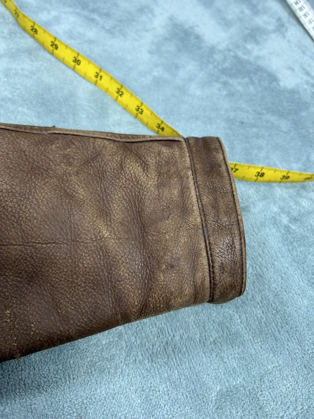 Issey Miyake Vintage Issey Miyake Bomber Leather Jacket. J0128 Size US L / EU 52-54 / 3 - 25 Thumbnail