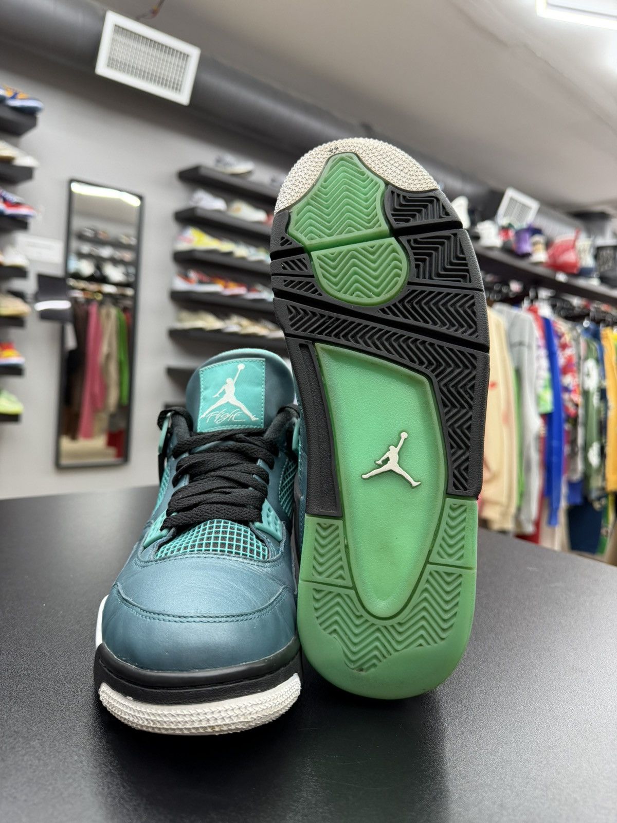 Jordan Brand Size 9.5 - Jordan 4 Retro Teal “2015” Size US 9.5 / EU 42-43 - 9 Thumbnail