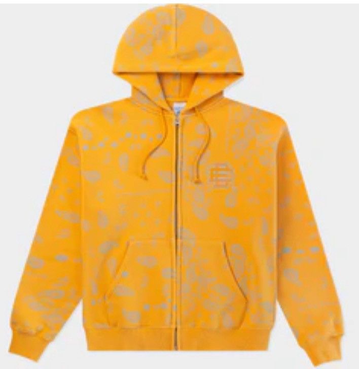 Eric Emanuel Eric Emanuel EE yellow paisley hoodie sweatshirt XL Size US XL / EU 56 / 4 - 1 Thumbnail