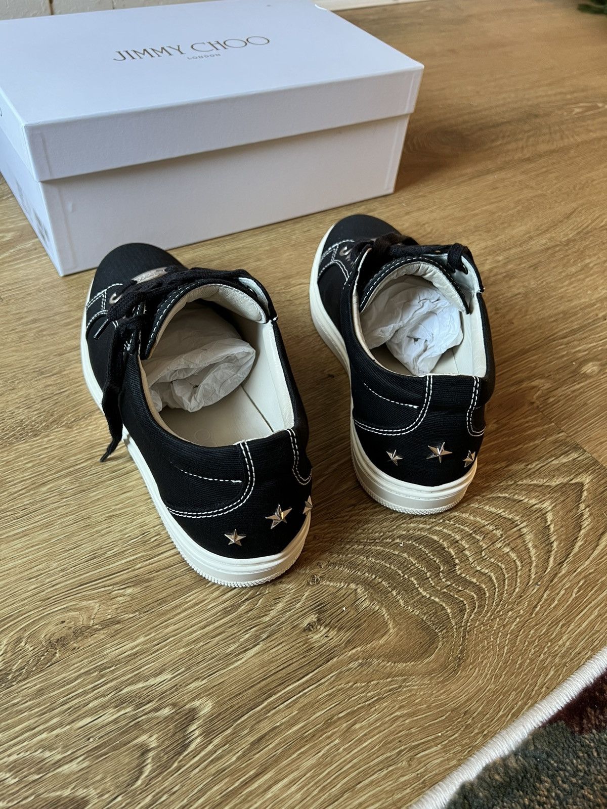 Jimmy Choo Jimmy Choo Canvas Sneakers Size US 9 / EU 42 - 2 Thumbnail