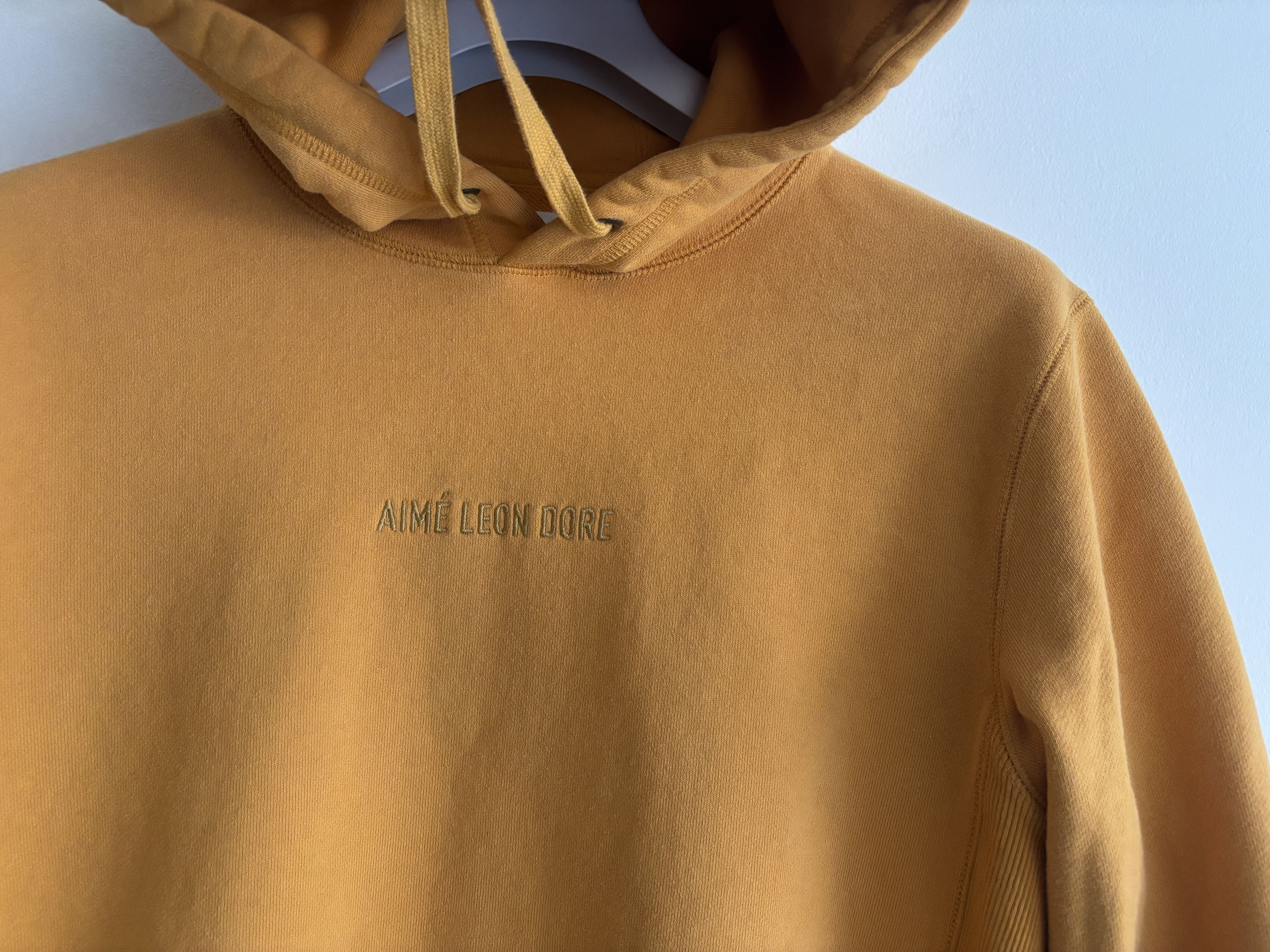 Aime Leon Dore Aime Leon Dore Kanga Yellow Hoodie S/S 2017 Size US M / EU 48-50 / 2 - 2 Thumbnail
