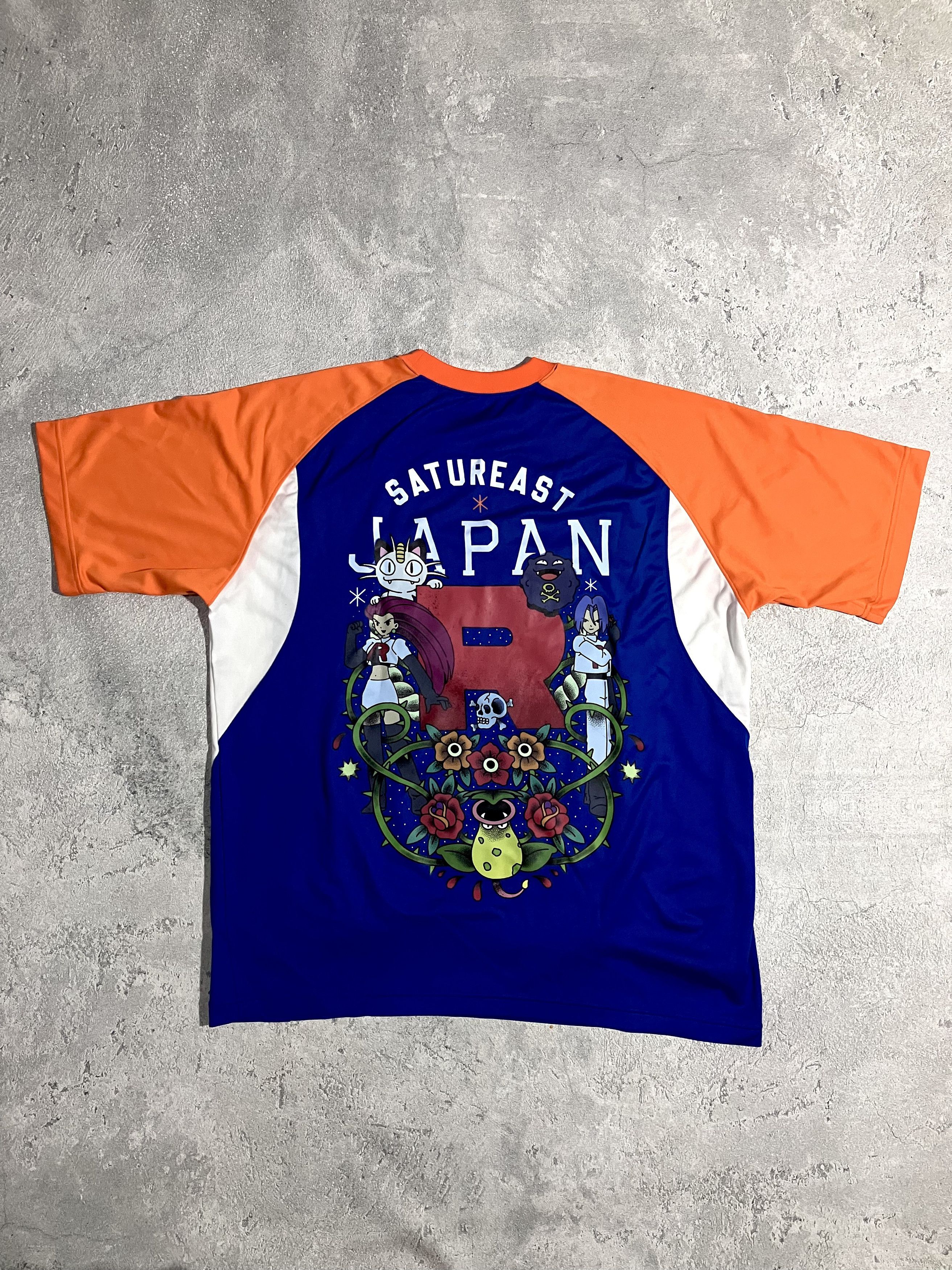 Anime 00s Vintage Soccer Jersey x Custom Pokemon team rocket Size US XL / EU 56 / 4 - 2 Thumbnail