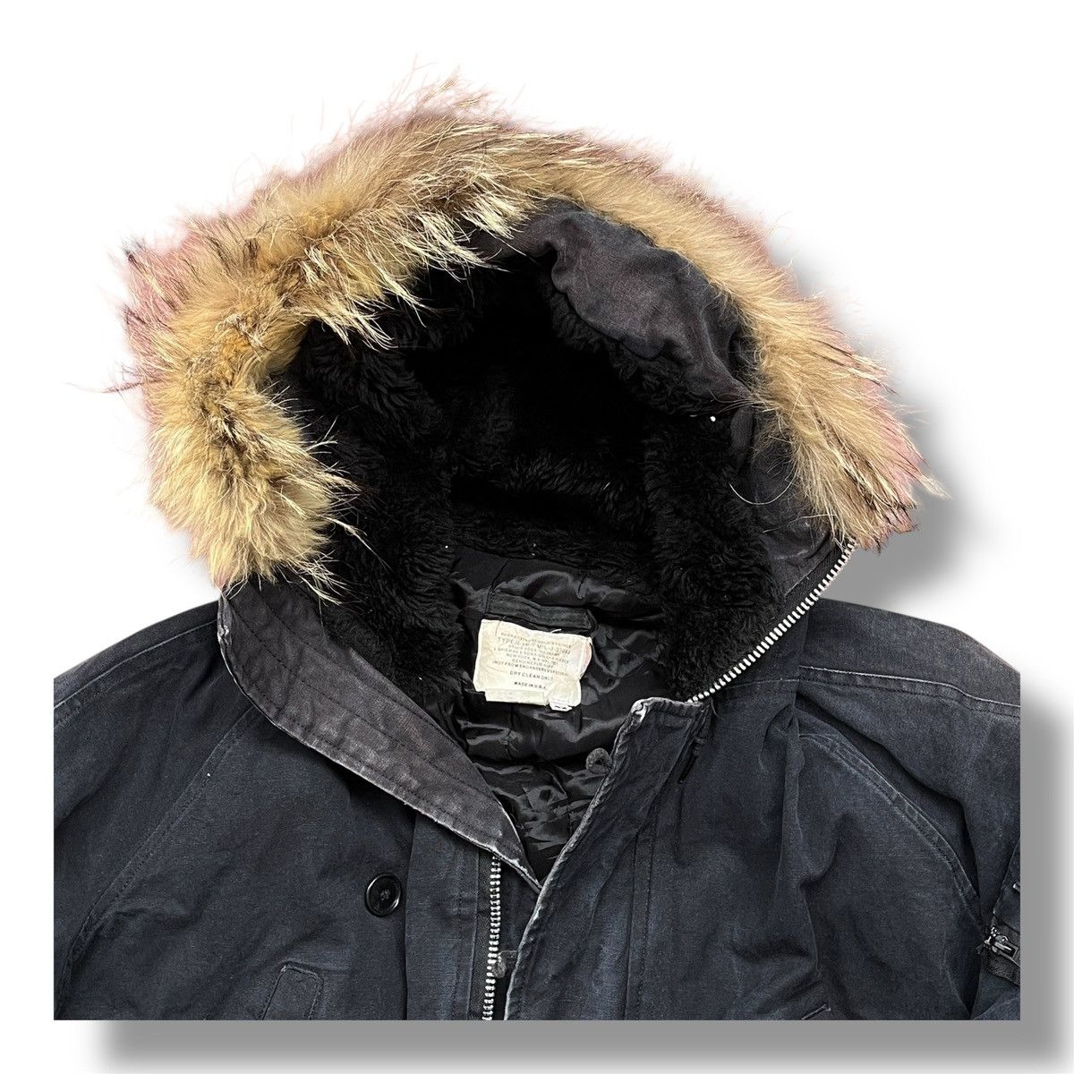 Buzz Rickson's × I. Spiewak And Sons × Vintage Vintage I Spiewak & Sons N-3B Jacket Golden Fleece USA Size US XL / EU 56 / 4 - 22 Thumbnail