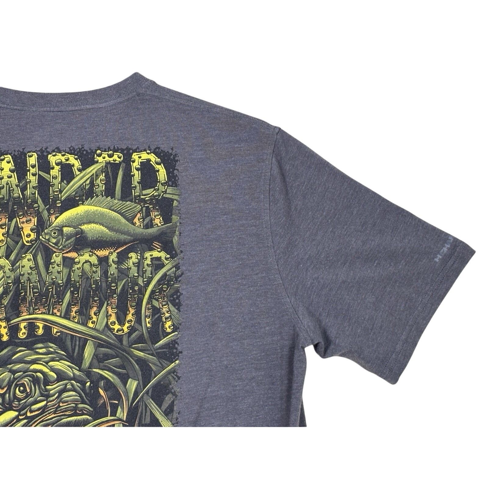 Under Armour Under Armour Large T-Shirt Gray with Fish Graphic Size US L / EU 52-54 / 3 - 20 Thumbnail