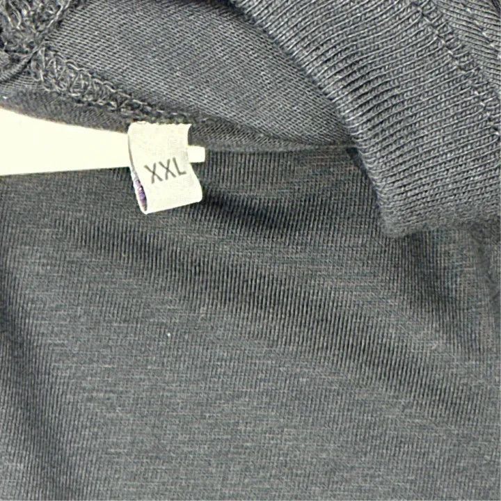 AMI AMIPARIS Black Cotton Short Sleeve T-Shirt -2507 Size US XXL / EU 58 / 5 - 4 Thumbnail