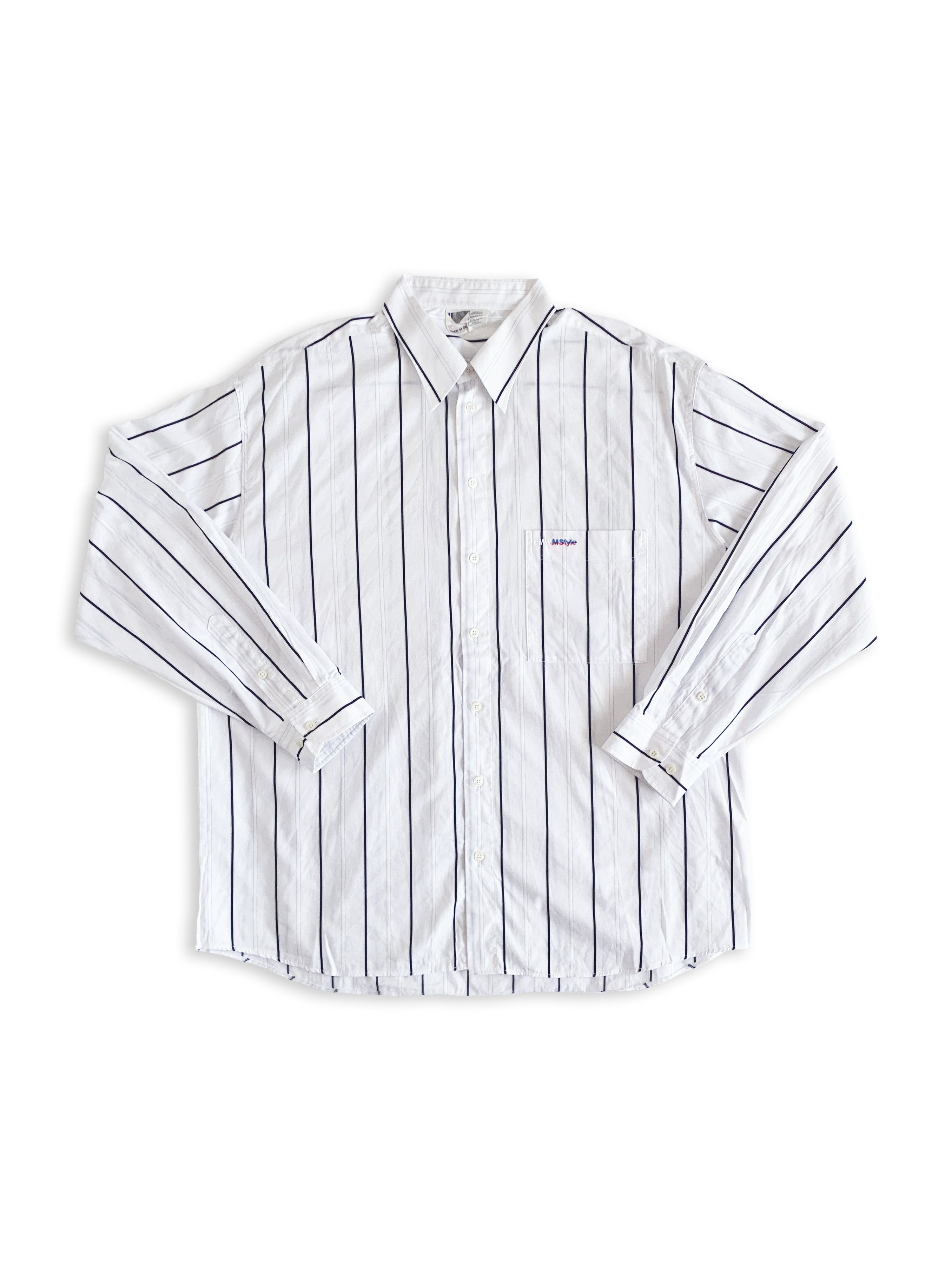 BMW RARE Vintage 80s BMW Button Up Shirt / M Style West Germany Size US XXL / EU 58 / 5 - 1 Thumbnail