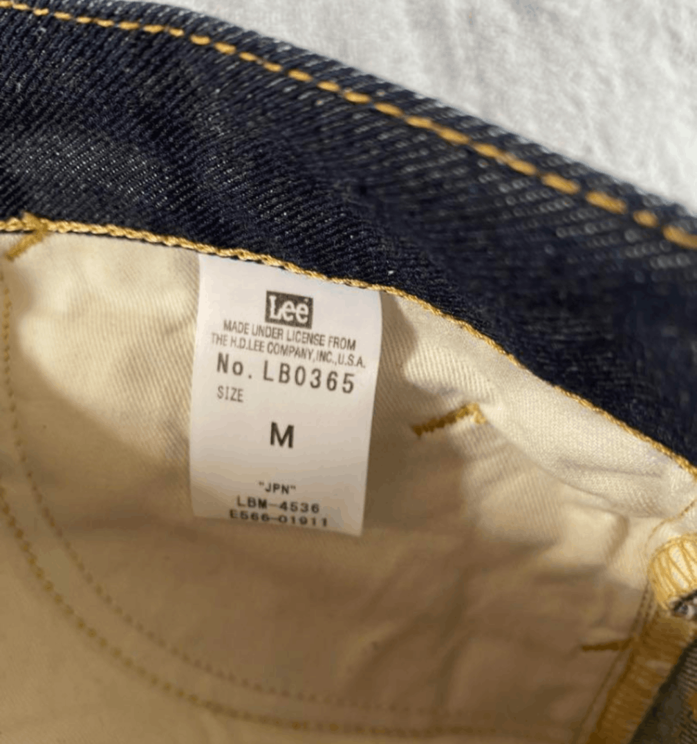 Needles NEEDLES × LEE Tapered Jean - 13oz Denim Size US 32 / EU 48 - 7 Thumbnail