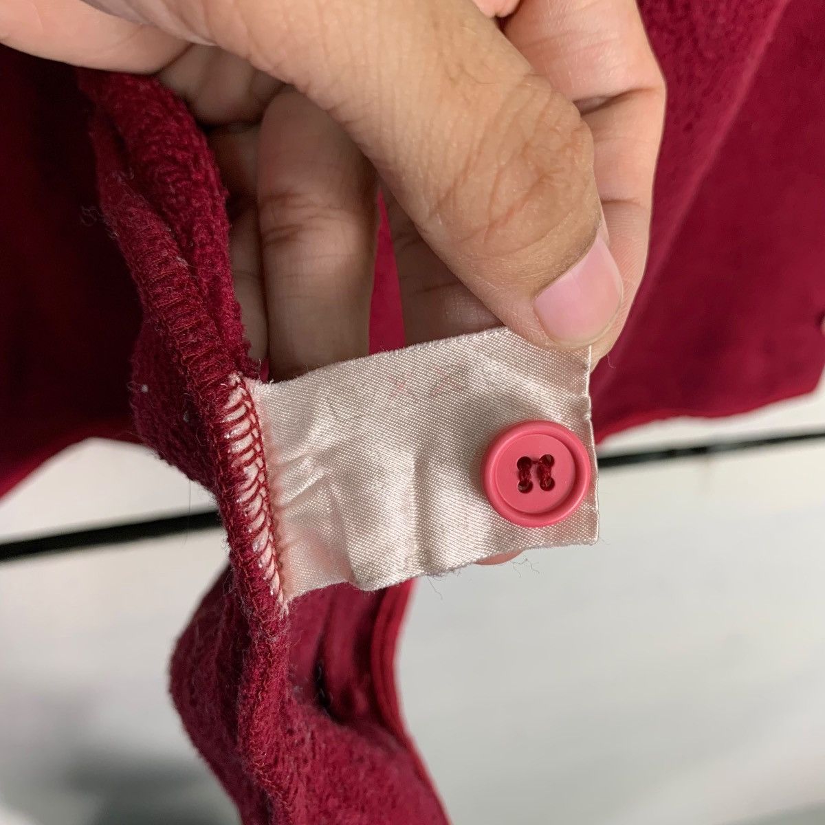 Japanese Brand TARZAN Red Fleece Jacket #1065-C48 Size US L / EU 52-54 / 3 - 17 Thumbnail