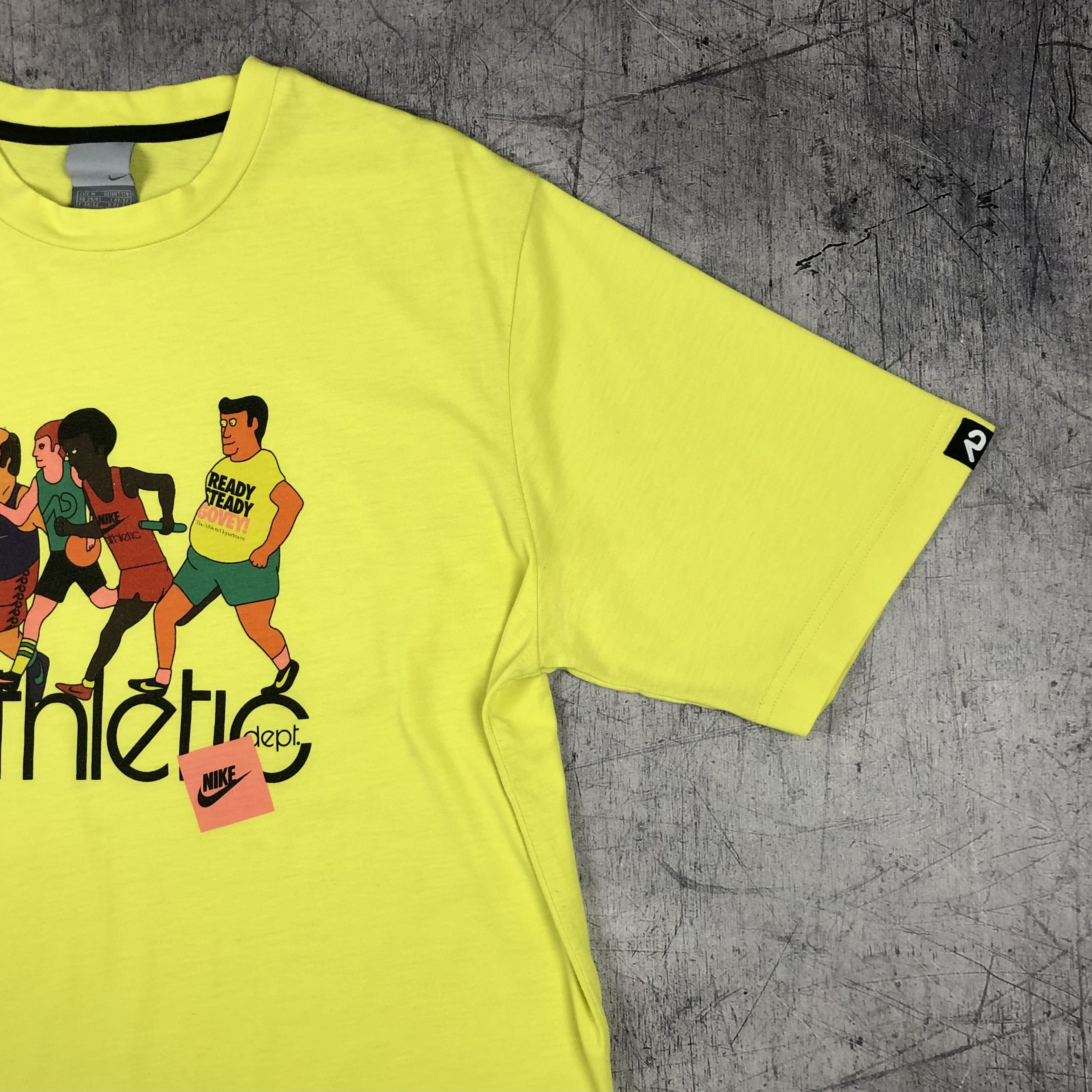Nike Y2K Nike Athletic Dept Marathon Art Tee Size US M / EU 48-50 / 2 - 7 Thumbnail