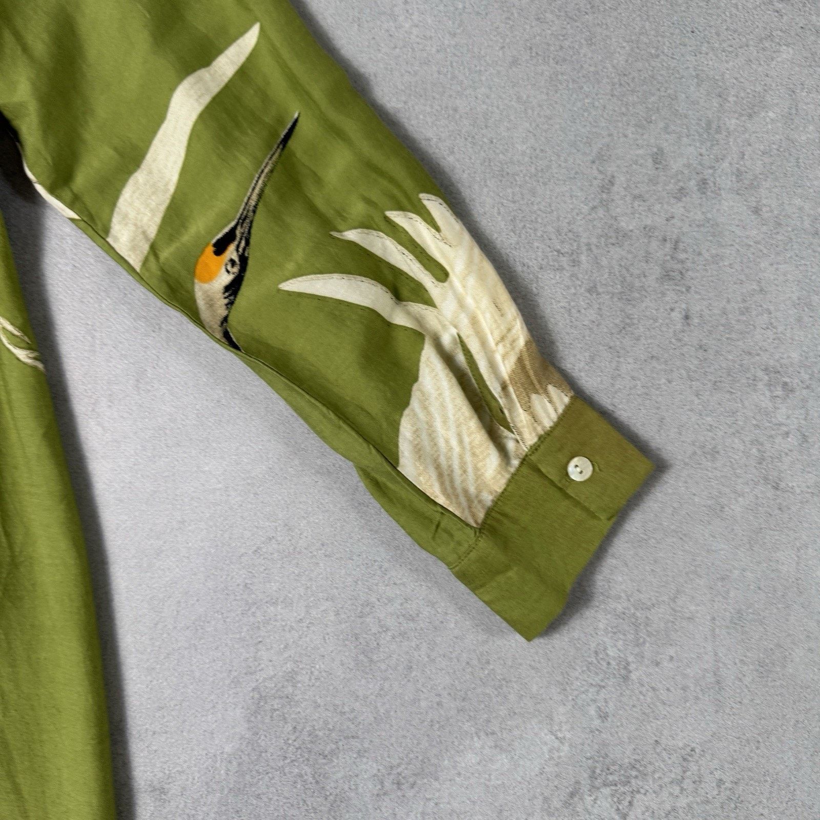 Vintage ONE HUNDRED STARS Stork Duster Coat in Green One Size Size ONE SIZE - 16 Thumbnail