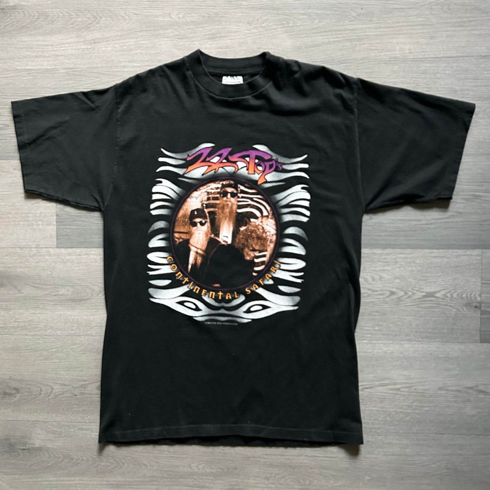 Other Vintage 1996 ZZ Top Continental Safari Tour T-Shirt- Sz L Size US L / EU 52-54 / 3 - 1 Thumbnail