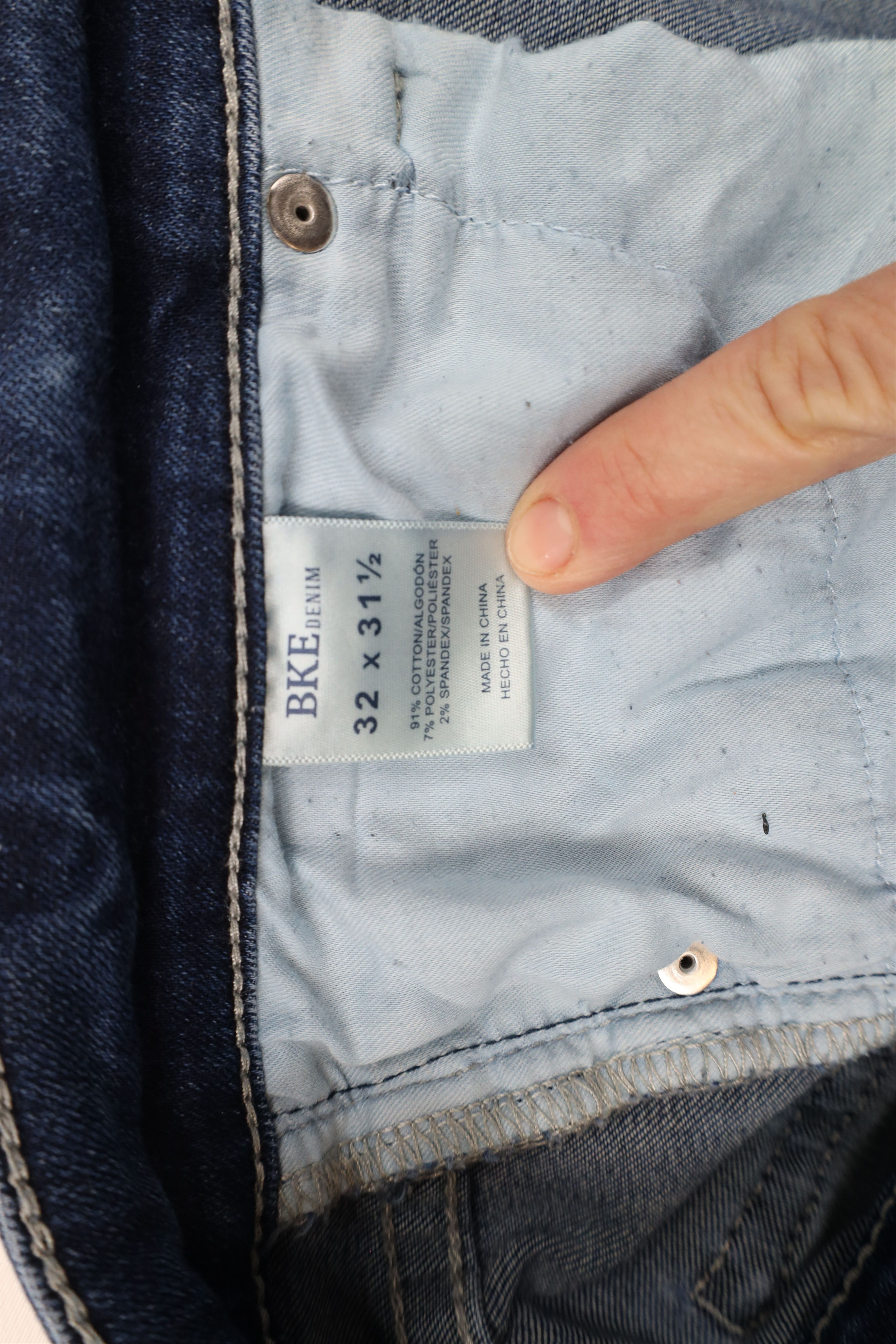 Vintage Buckle BKE Victoria Mid Rise Bootcut Denim Jeans Blue Size 32" / US 10 / IT 46 - 8 Thumbnail