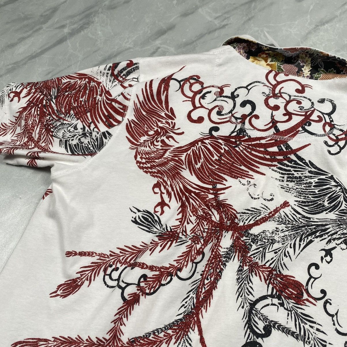 Japanese Brand Vintage Japanese Traditional Sukajan Karakuri Polos Tee Size US L / EU 52-54 / 3 - 6 Thumbnail