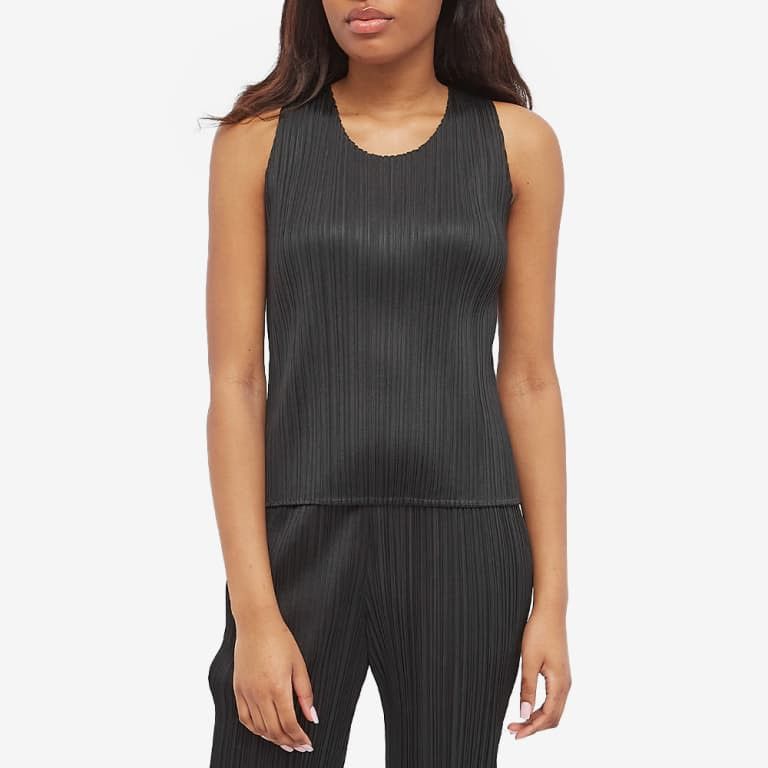 Issey Miyake × Pleats Please Issey Miyake Pleats Please Issey Miyake Sleeveless Pleated Size M / US 6-8 / IT 42-44 - 1 Thumbnail