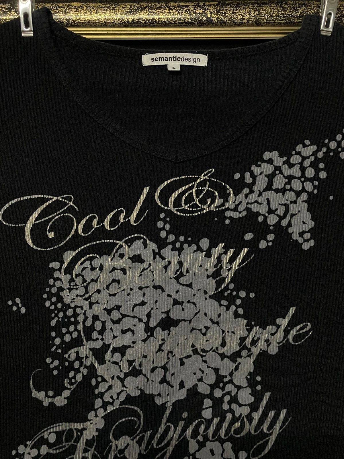 semanticdesign Vintage 1990s Japan Designer Semantic Design Poem Longsleeve Size US S / EU 44-46 / 1 - 5 Thumbnail
