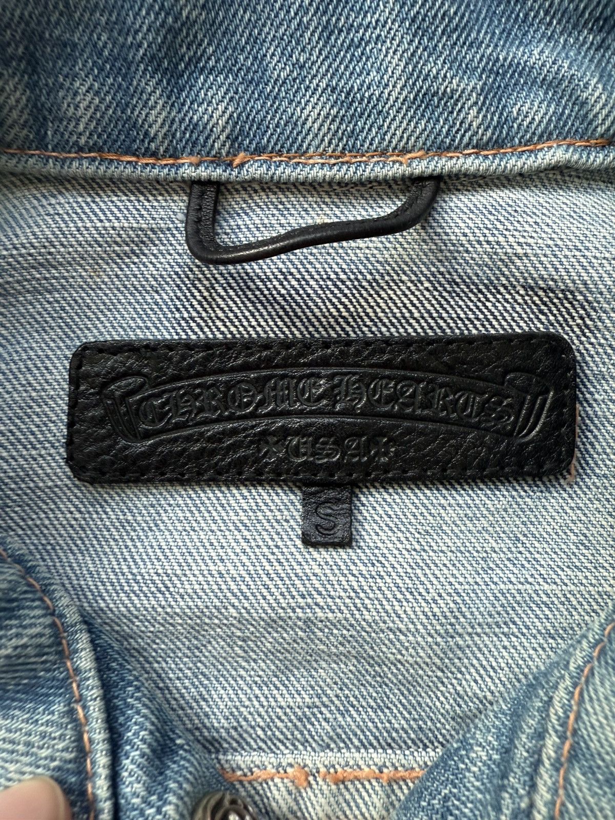 Chrome Hearts Chrome hearts levis cross patches denim jacket Size US S / EU 44-46 / 1 - 5 Thumbnail