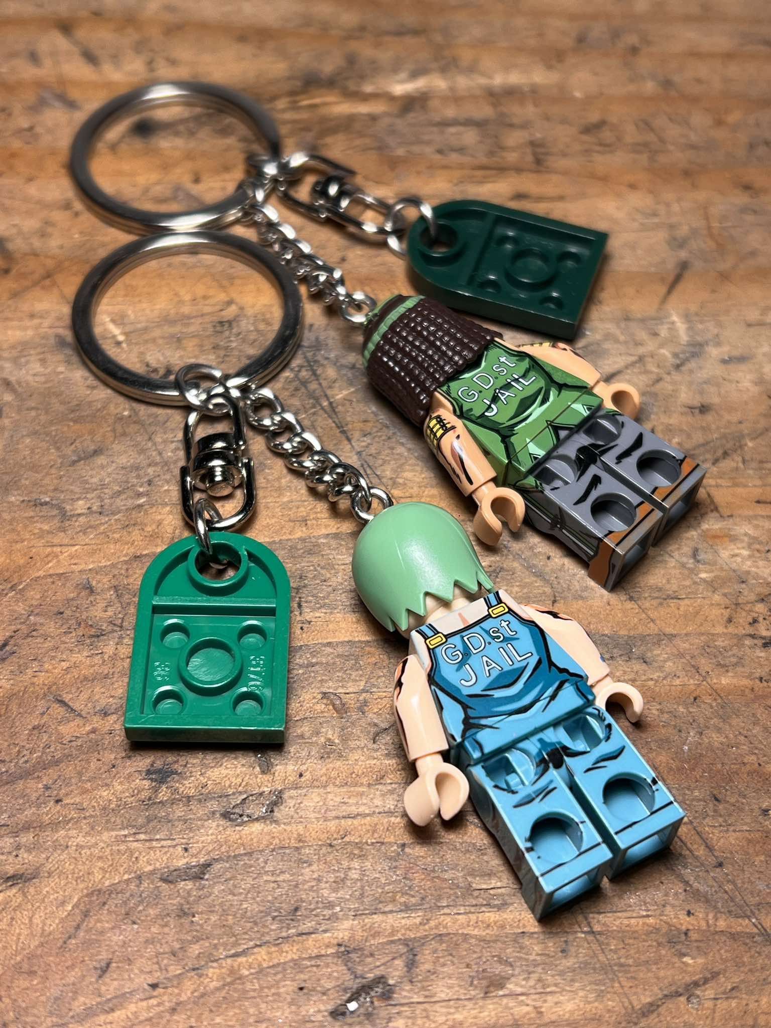 Anime Jojo Pucci Emporio anime mini figurine keychain keyring Size ONE SIZE - 5 Thumbnail
