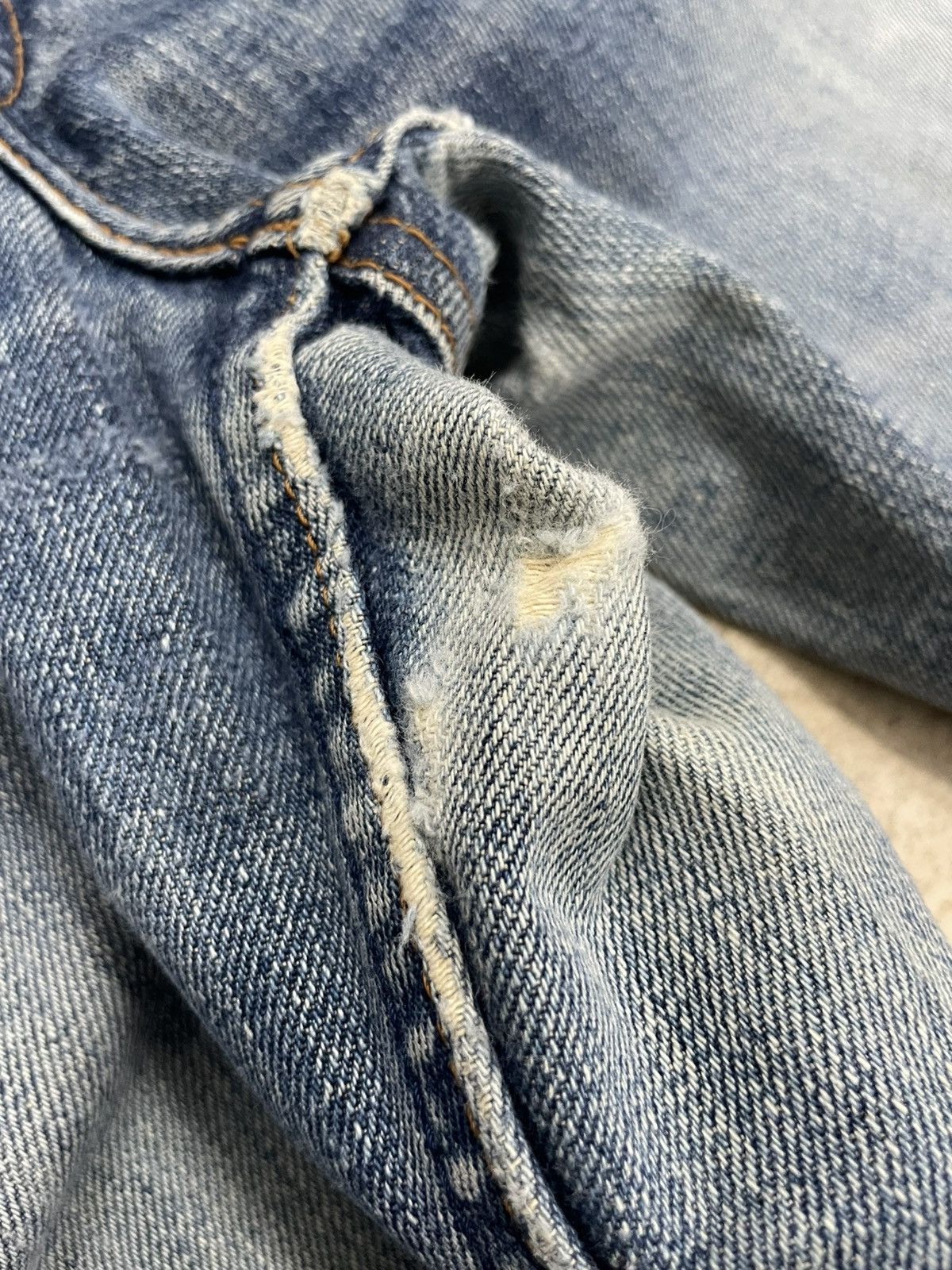 Levi's × Vintage Levis 502 Vintage Japan Button Lightwash Zipfly Size US 29 - 6 Thumbnail