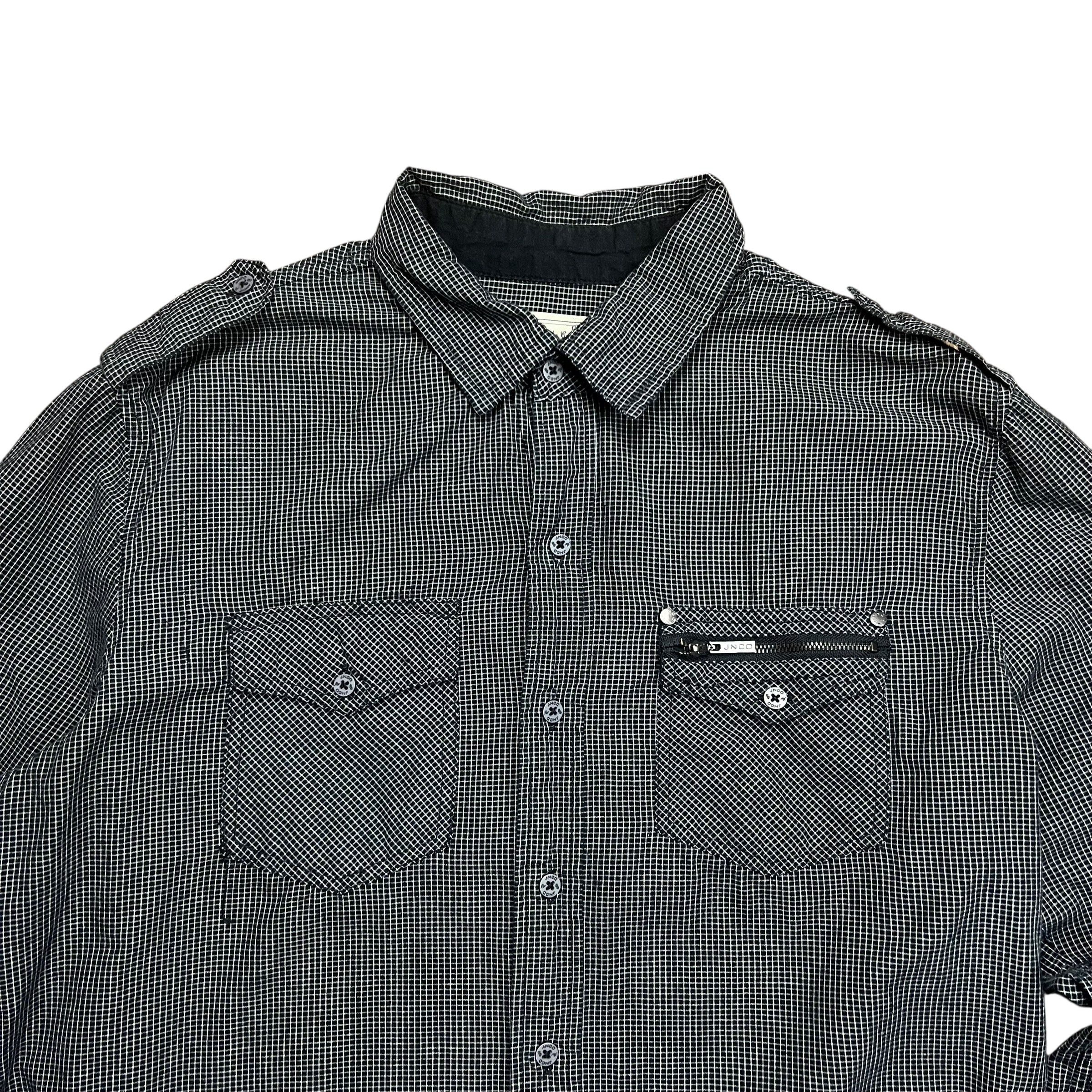 JNCO JNCO Checkered Button-up Shirt - L Size US L / EU 52-54 / 3 - 2 Thumbnail