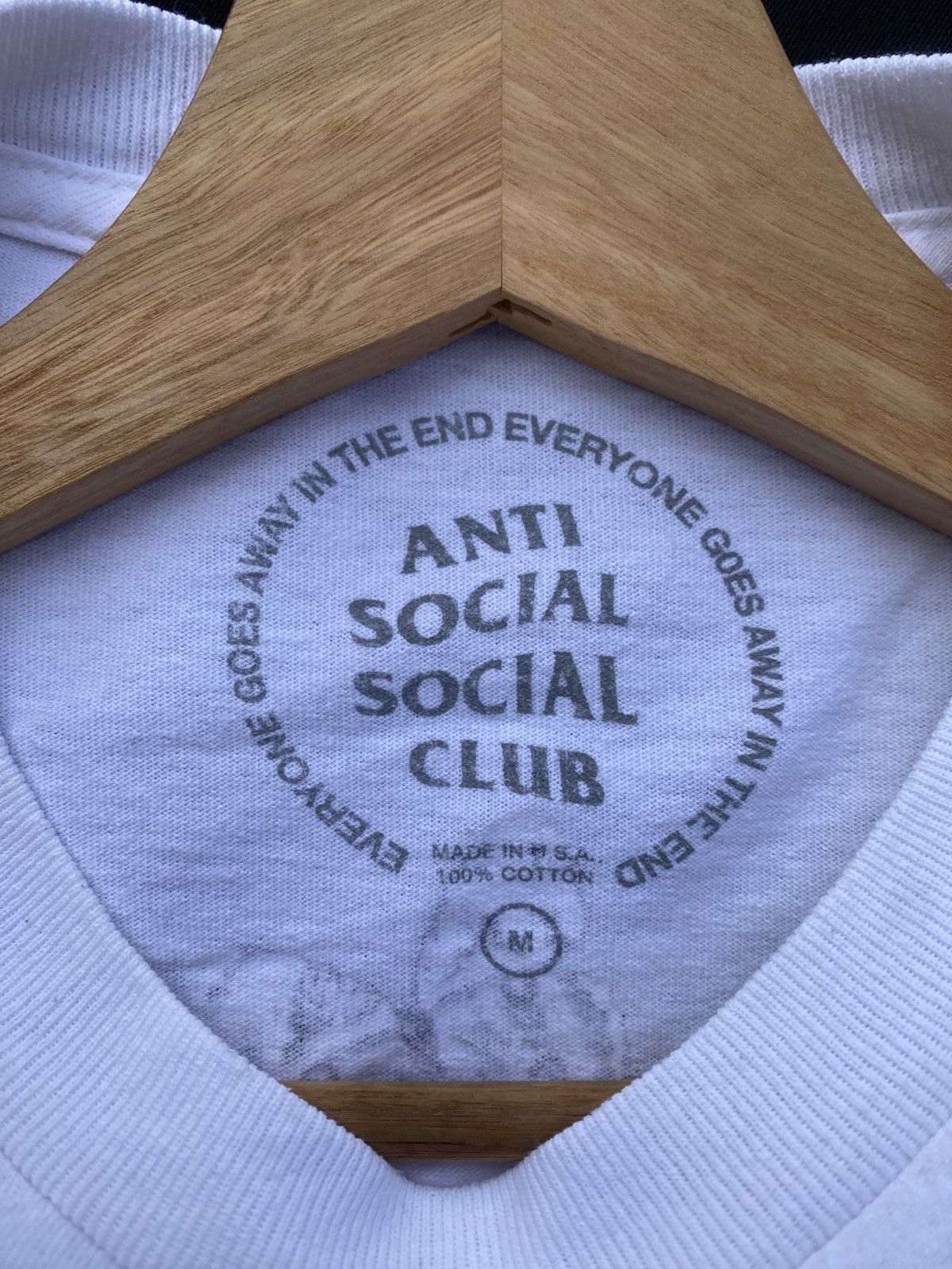 Anti Social Social Club Rare Anti Social Social Club Multicolor Spellout Tshirt Size US M / EU 48-50 / 2 - 17 Thumbnail