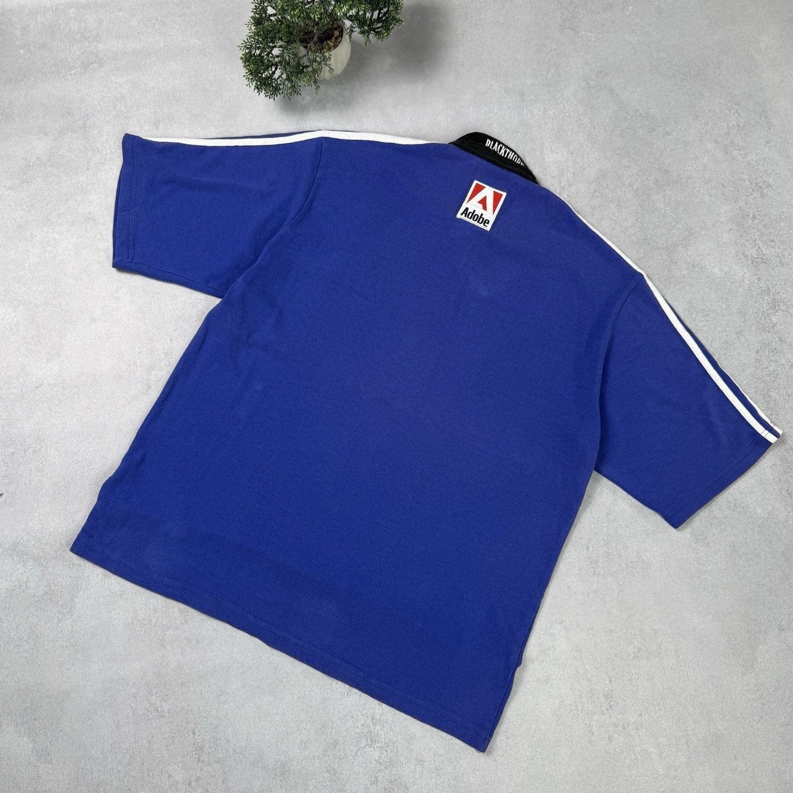 Adidas Vintage Adidas 1999 Bath Rugby Jersey Size XL Blue Men Size US XL / EU 56 / 4 - 12 Thumbnail