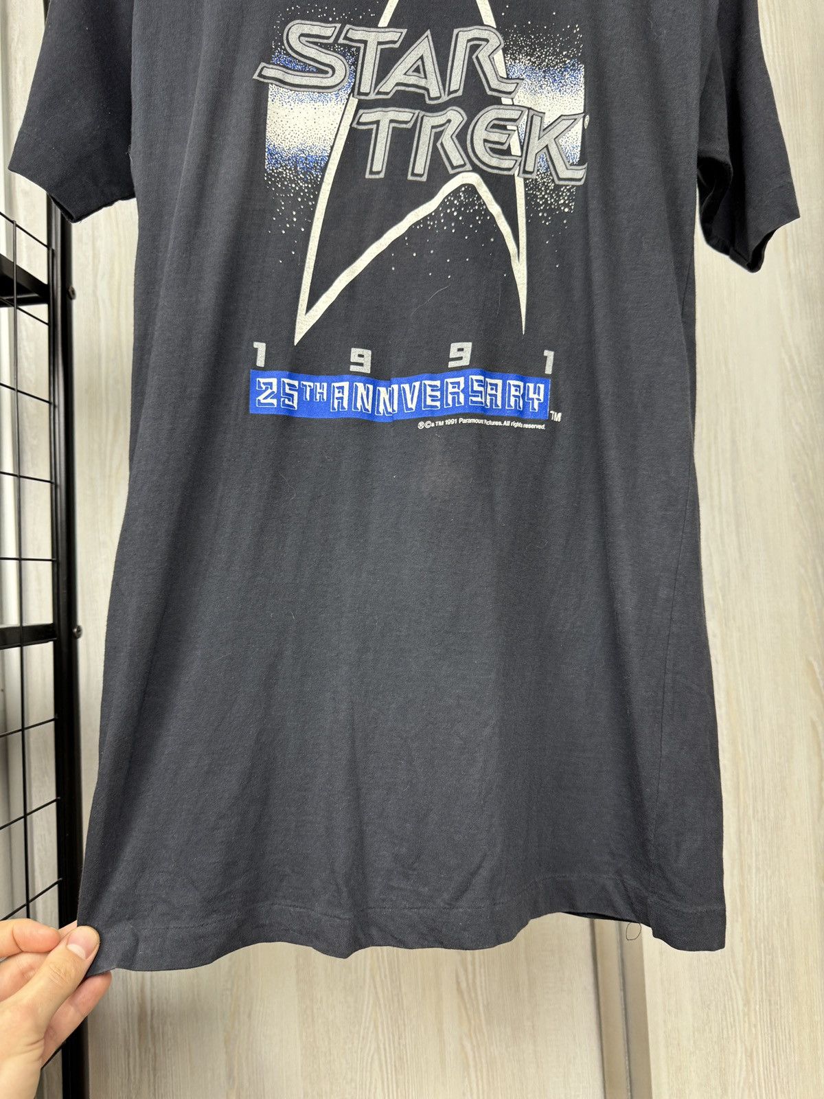 Vintage Star Trek 1991 25th Anniversary Copyright Vintage T-Shirt S Size US S / EU 44-46 / 1 - 9 Thumbnail