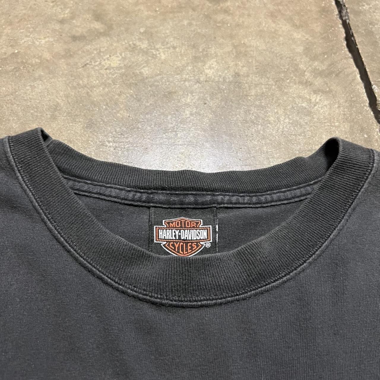 Harley Davidson Vintage Harley Davidson Flag Flame Long Sleeve Sturgis USA Size US XXL / EU 58 / 5 - 8 Thumbnail