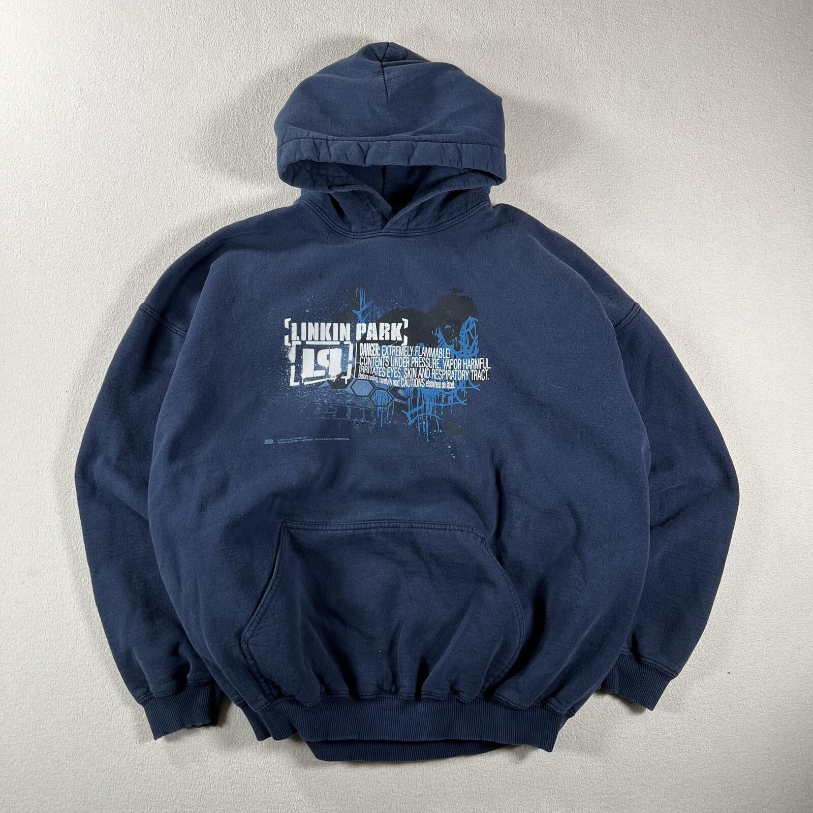 Brockum Vintage 2003 Linkin Park Meteor Officially Licensed Hoodie Size US XL / EU 56 / 4 - 1 Thumbnail