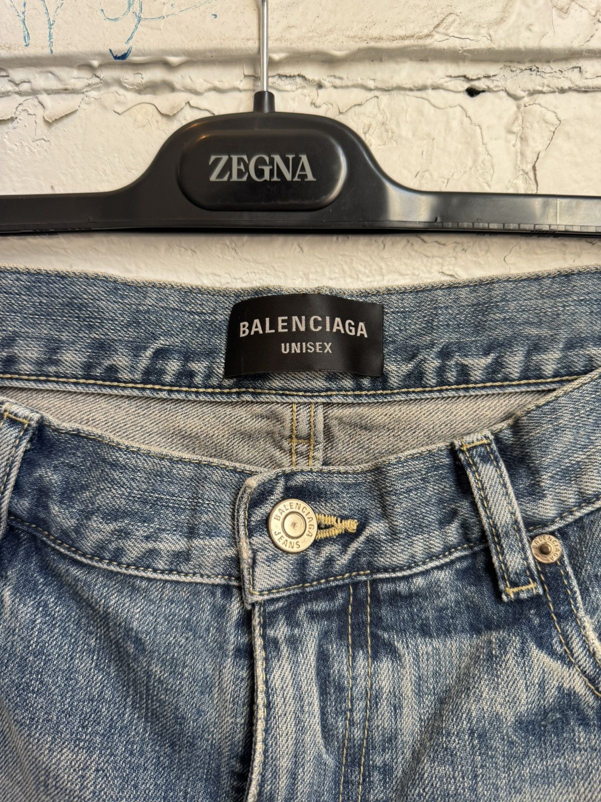 Balenciaga Lost Tape Denim Size US 32 / EU 48 - 2 Thumbnail