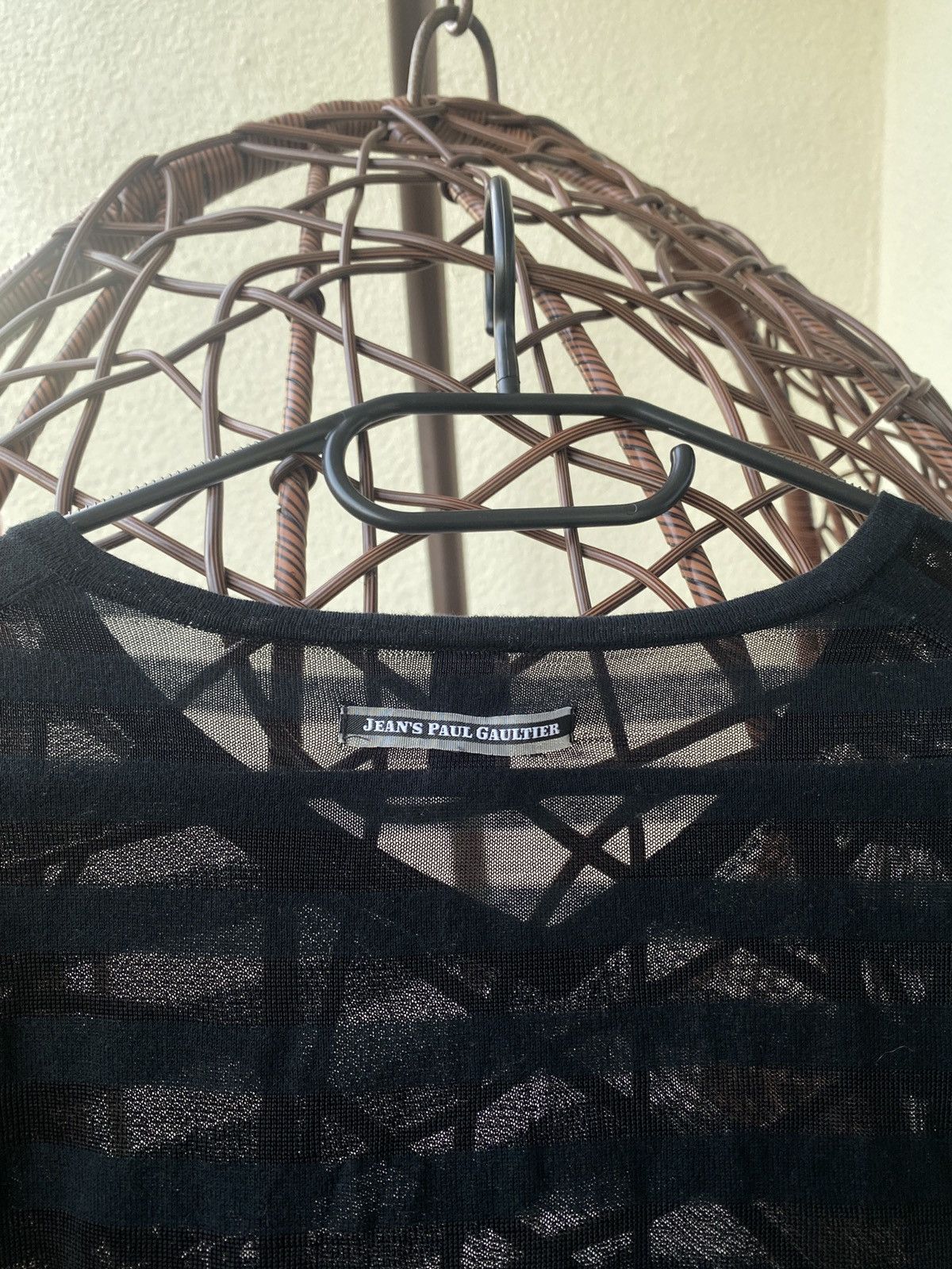Jean Paul Gaultier Luxury jean paul gaultier transparent with logo on chest Size L / US 10 / IT 46 - 5 Thumbnail