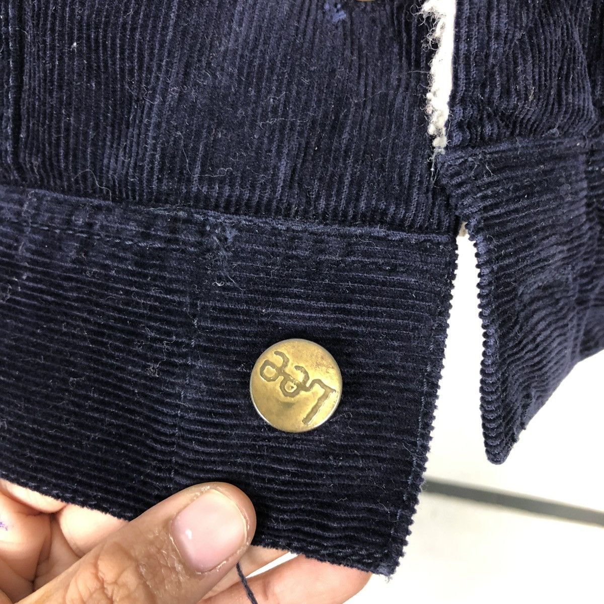 Lee 🔥VINTAGE TRUCKER CORDUROY JACKET LEE STORM RIDER BLANKET Size US M / EU 48-50 / 2 - 18 Thumbnail