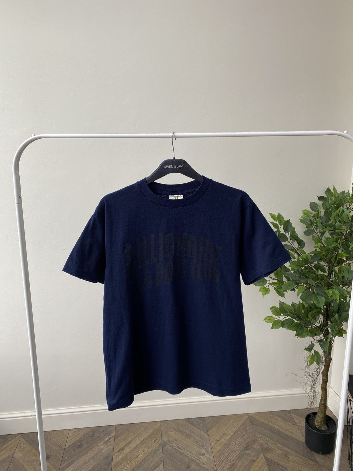 Billionaire Boys Club × Vintage Vintage Billionaire Boys Club Logo Denim Navy Tee Size US M / EU 48-50 / 2 - 1 Thumbnail
