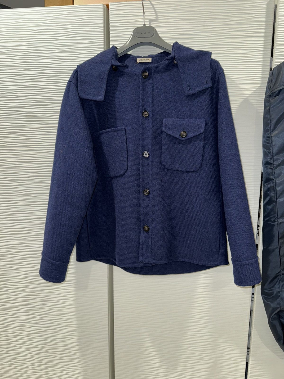 Marni Marni Dyed Wool Check Jacket Size US S / EU 44-46 / 1 - 1 Thumbnail