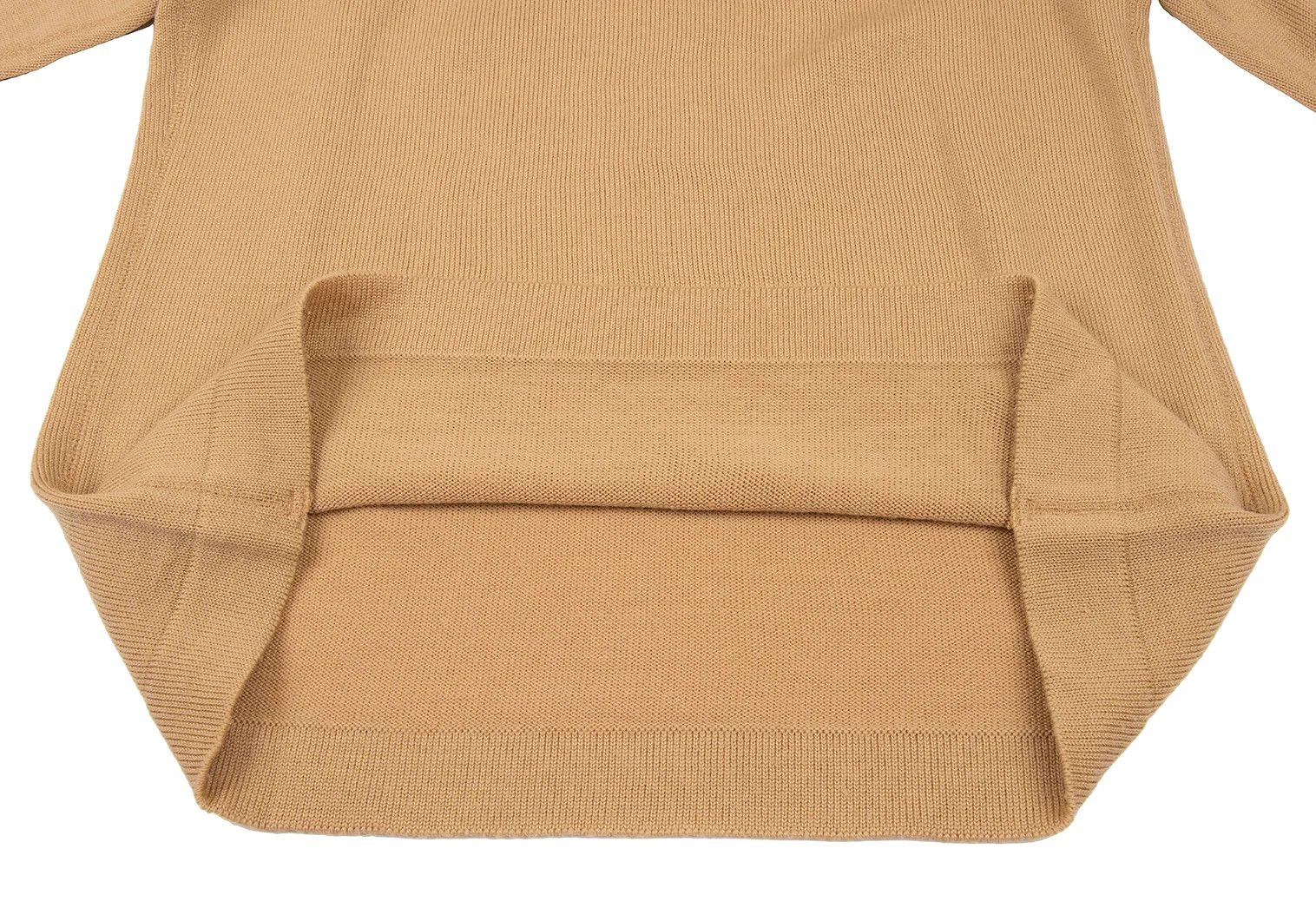 Issey Miyake Elbow Knit Wool Blend Pullover in Beige Size L Size US L / EU 52-54 / 3 - 6 Thumbnail