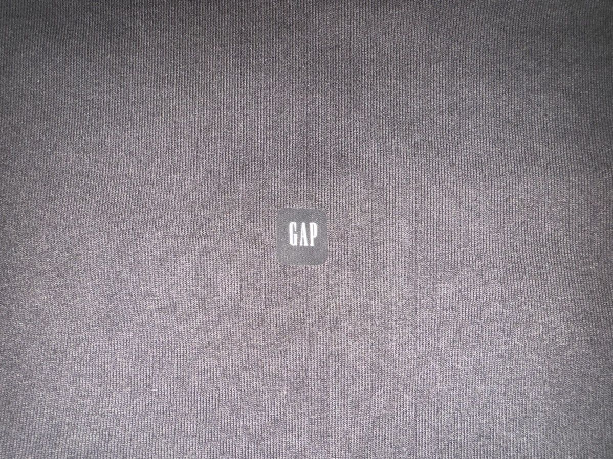 Balenciaga × Gap × Kanye West Yeezy Gap Logo Long Sleeve Tee Black Size Large Size US L / EU 52-54 / 3 - 5 Thumbnail